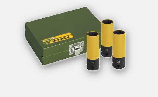 PROXXON Garnitura udarnih natičnih ključev 85mm 1/2'' 17-19-21mm
