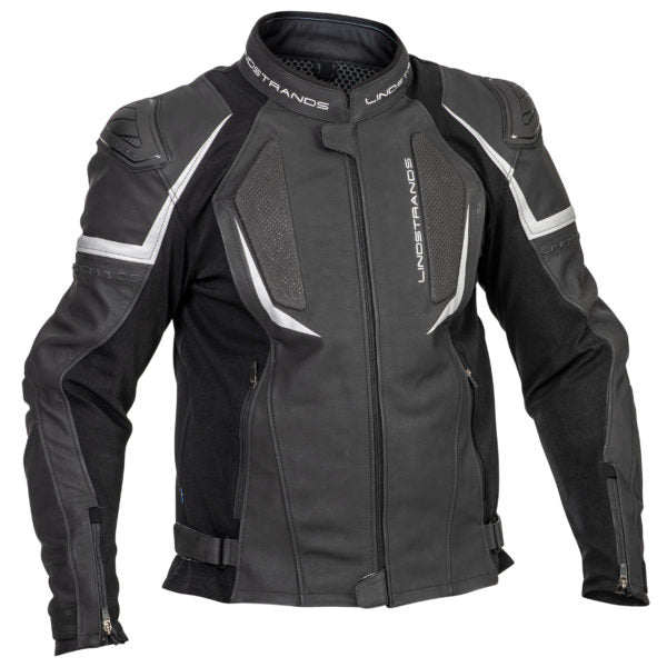 Lindstrands sanden usnjena motoristična jakna