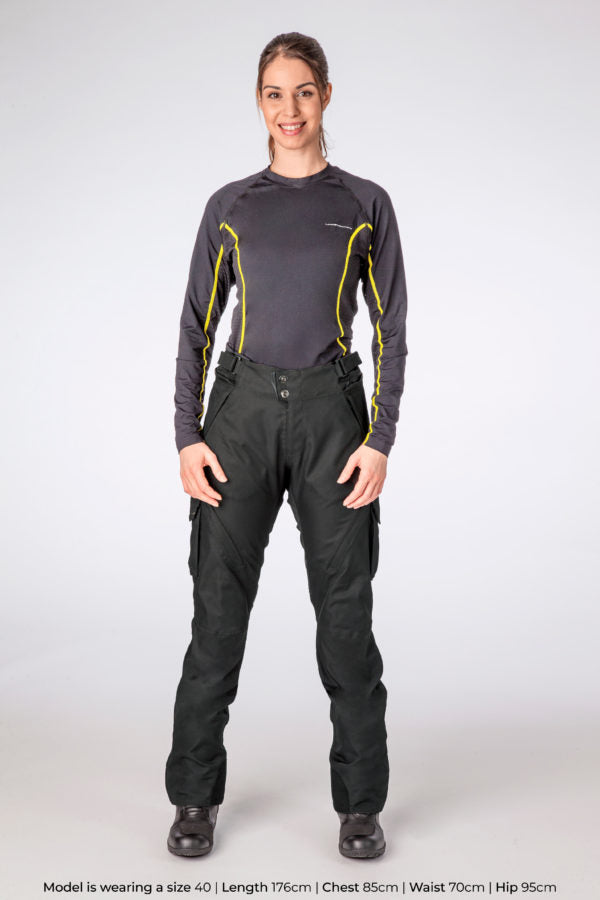 lindstrands husom ženske motoristične hlače