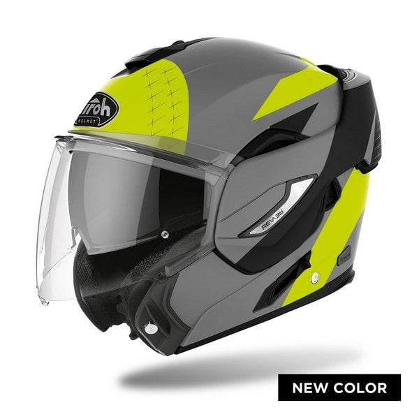 airoh LEV leaden preklopna čelada