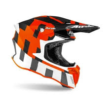 Airoh Twist 2.0 FRAME motokros čelada oranžna