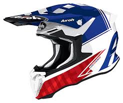 airoh twist 2.0 modra motokros čelada